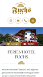 Mobile Screenshot of ferienhotel-fuchs.at
